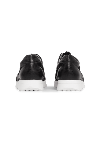 märchenhafter Sneaker Hirschleder schwarz