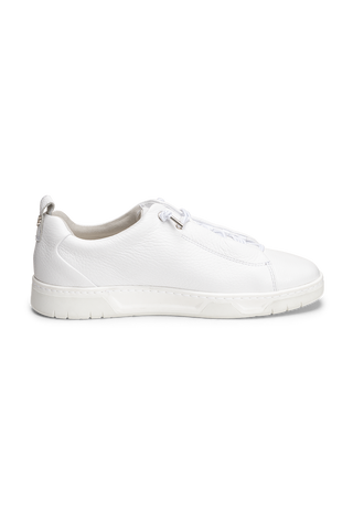 sehenswerter Sneaker Hirschleder weiß