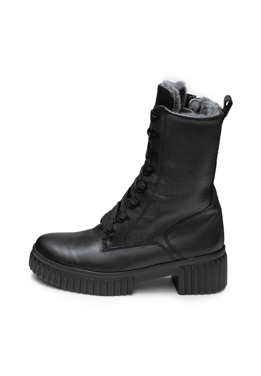 Vitaform Stiefeletten Mit Hoher Sohle Vitaform Hirschleder In
