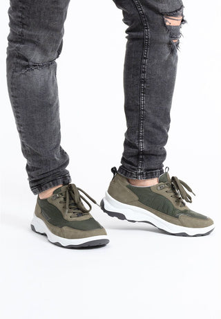 zuverlässiger Sneaker Softnappaleder khaki
