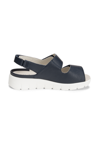fesche Sandale Nappaleder marine