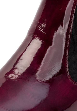 anschmiegsame Stiefelette vitaform Stretch aubergine