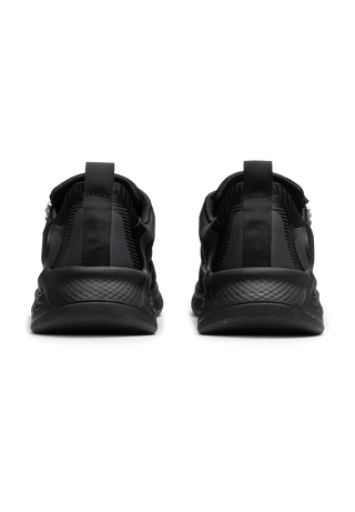 sportlicher Sneaker Mesh schwarz
