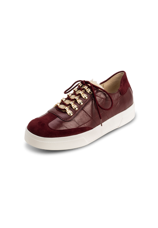 stylischer Sneaker vitaform Stretch bordeaux